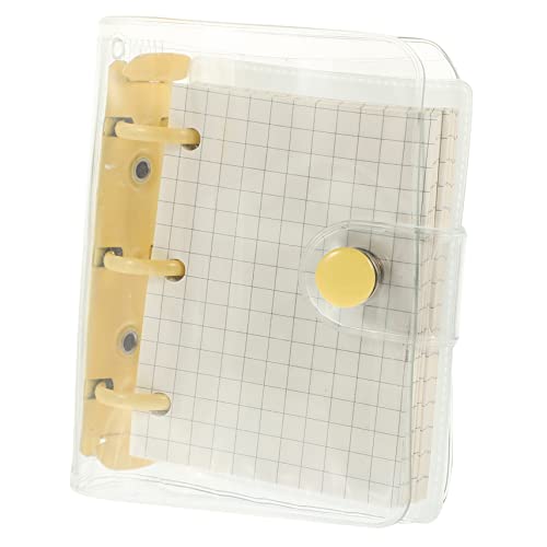 WOFASHPURET Transparentes Handbuch mit Ring Design Mini Notizbuch für Kreative Notizen Lose Tragbar für Scrapbooking und Planung WOFASHPURET Transparentes Handbuch mit Ring Design Mini Notizbuch für Kreative Notizen Lose Tragbar für Scrapbooking und Planung von WOFASHPURET