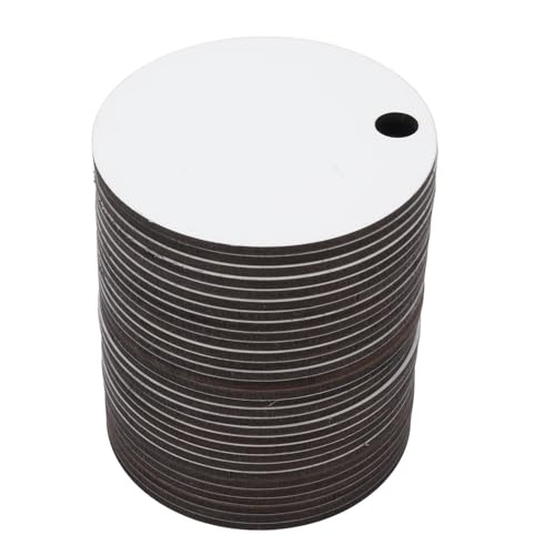 30PCS 3.14in Round Sublimation Tags, Mdf Thermal Sublimation Stamping Blank Plates with Protective Film Double Sided Transfer Tags for Heat Transfer Printing Cup Decoration 30PCS 3.14in Round Sublimation Tags, Mdf Thermal Sublimation Stamping Blank Plates with Protective Film Double Sided Transfer Tags for Heat Transfer Printing Cup Decoration von WOHPNLE