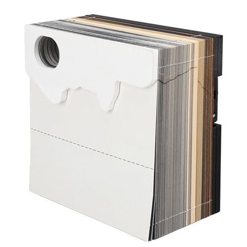 3D Castle Memo Pad, Pop -up 3D Memo Pad Calendar Notepad 2024 Schreibtisch Kalenderstil 3D -Memo -Pad und 3D -Sticky -Noten für Papierschnitzerkunste von WOHPNLE