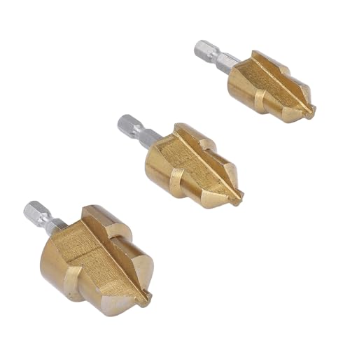 3pcs PPR -Hebel -Stufen -Bohrer -Bit, Röhrchen -Hebedingstadel Drill Reamer -Werkzeug für PPR Wasserrohre Stufe Bohrer Ersatz für die Reparatur von PPR -Expansionen 3pcs PPR -Hebel -Stufen -Bohrer -Bit, Röhrchen -Hebedingstadel Drill Reamer -Werkzeug für PPR Wasserrohre Stufe Bohrer Ersatz für die Reparatur von PPR -Expansionen von WOHPNLE
