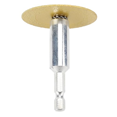 9 -Stück -Set Diamant -Schneidrad, 1/4 Hex -Schaft -Rotations -Werkzeugscheibe für PVC -Rohr, 6 cm ultra -dünner Kohlenstoffstahlblatt (6cm ist nicht) von WOHPNLE