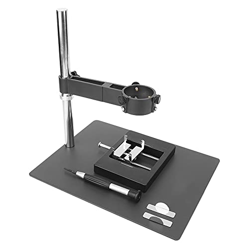 Nacharbeit Station Ständer, universeller einstellbarer Halterungshalter mit 360 ° -Wrdation zum Entlorden von Reparaturwerkzeugen Metal Desktop Fixing Support von WOHPNLE
