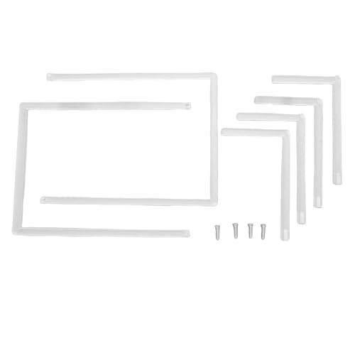 Plattenständer für Display, 2pcs Clear Acrylbildständer stabile Plattenhalter Moderner Kunstrahmenhalter für Desktop, Regal, Showcase -Verwendung von WOHPNLE