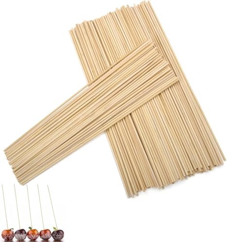 WOKICOR 200 Stück Zuckerwatte Stäbe 300mm x 3mm Holzstäbchen zum Basteln Bambusstäbe Eisstiele Holzstäbe Kandiszucker Sticks Bastel Holzstäbe Rundholz für DIY Projekte & Handwerkskunst WOKICOR 200 Stück Zuckerwatte Stäbe 300mm x 3mm Holzstäbchen zum Basteln Bambusstäbe Eisstiele Holzstäbe Kandiszucker Sticks Bastel Holzstäbe Rundholz für DIY Projekte & Handwerkskunst von WOKICOR