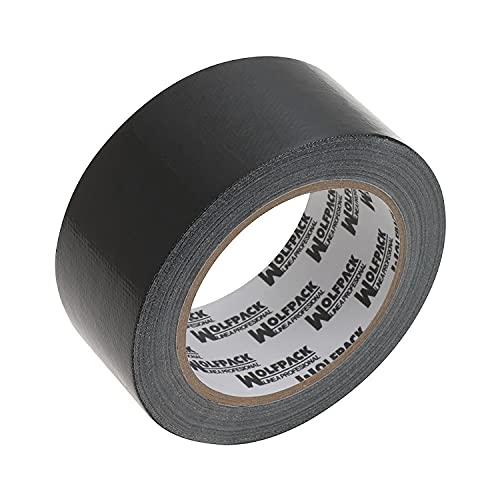 Amerikanisches Klebeband "Muscle", Schwarz, 48 mm x 25 m, sehr robust, versiegeln, reparieren, verbinden, befestigen, befestigen, verpacken. Amerikanisches Klebeband "Muscle", Schwarz, 48 mm x 25 m, sehr robust, versiegeln, reparieren, verbinden, befestigen, befestigen, verpacken. von WOLFPACK