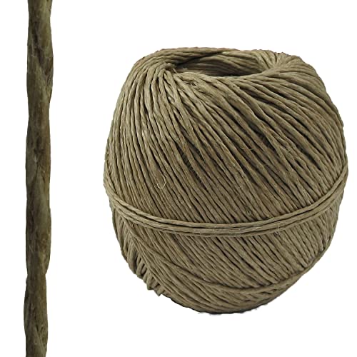 WOLFPACK LINEA PROFESIONAL Bramante-Garn aus poliertem Hanf, Nr. 4 (Spule 100 g) von WOLFPACK