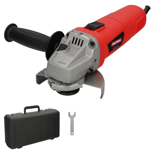 Winkelschleifer, 900 Watt, Scheibe Ø 125 mm, 11.000 U/min, Griff 3 Positionen, Achse M14, verstellbarer Scheibenschutz, Anlaufschutz Winkelschleifer, 900 Watt, Scheibe Ø 125 mm, 11.000 U/min, Griff 3 Positionen, Achse M14, verstellbarer Scheibenschutz, Anlaufschutz von WOLFPACK