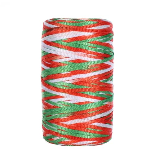 3mm Polyester Makramee Schnur 100G Segment gefärbt Flachband Garn Polypropylen Makramee Seil buntes Handwerk häkeln Garn für Tasche 4PCS col-11 3mm Polyester Makramee Schnur 100G Segment gefärbt Flachband Garn Polypropylen Makramee Seil buntes Handwerk häkeln Garn für Tasche 4PCS col-11 von WOLTHID