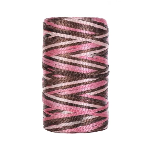 3mm Polyester Makramee Schnur 100G Segment gefärbt Flachband Garn Polypropylen Makramee Seil buntes Handwerk häkeln Garn für Tasche 4PCS col-7 3mm Polyester Makramee Schnur 100G Segment gefärbt Flachband Garn Polypropylen Makramee Seil buntes Handwerk häkeln Garn für Tasche 4PCS col-7 von WOLTHID