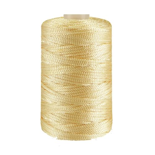 Garn zum Häkeln Sommerhut Polyester Schnur 125g 25mm Schuhe Taschen Kissen und Auto Kissen Garn für Handstricken Geflochtene Nylon Schnur 4PCS col-15 Garn zum Häkeln Sommerhut Polyester Schnur 125g 25mm Schuhe Taschen Kissen und Auto Kissen Garn für Handstricken Geflochtene Nylon Schnur 4PCS col-15 von WOLTHID
