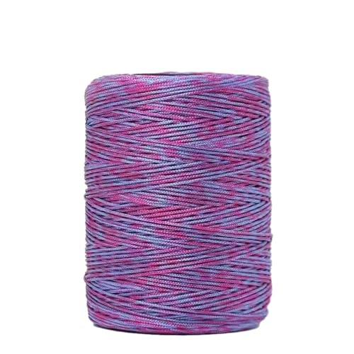 Polyester Schnur 1mm 100g Geflochtene Makramee Schnur Eis stricken Licht Körper Garn zum Häkeln Seil für DIY Handarbeit Tasche Korb Kissen Home Decorations 2PCS col-42 Polyester Schnur 1mm 100g Geflochtene Makramee Schnur Eis stricken Licht Körper Garn zum Häkeln Seil für DIY Handarbeit Tasche Korb Kissen Home Decorations 2PCS col-42 von WOLTHID