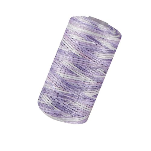 Polypropylen Band Garn 15 mm x 100 g Geflochtene Nylon Schnur Linie Schnur für Handtaschen Sonnenhüte Schuhe DIY Kunst Projekte Weihnachtsdekoration Hängende Ornamente 4PCS col-48 von WOLTHID