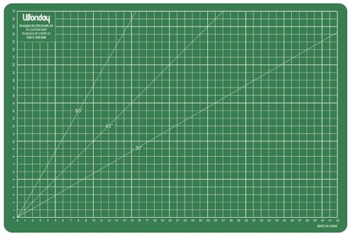 Wonday Schneidematte, A3, 450 x 300 mm, selbstheilend, Klasse B von WONDAY