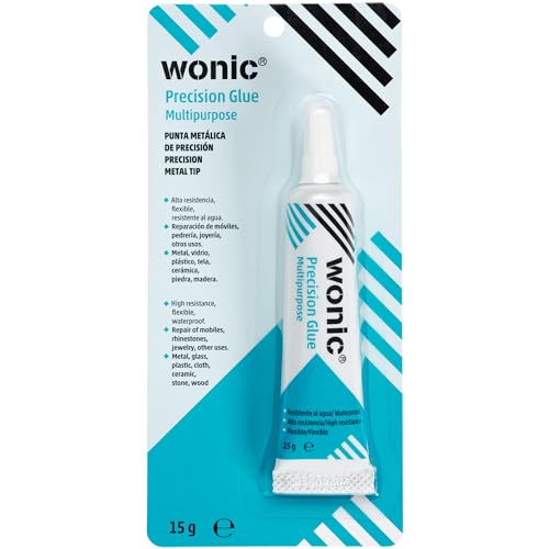 WONIC Precision Glue 15g – Spezialkleber für die Handy-Display-Reparatur | Starker Kleber für LCD- und Touchscreens von Smartphones, Tablets und Smartwatches | Kleber für Schmuck und Bastelarbeiten WONIC Precision Glue 15g – Spezialkleber für die Handy-Display-Reparatur | Starker Kleber für LCD- und Touchscreens von Smartphones, Tablets und Smartwatches | Kleber für Schmuck und Bastelarbeiten von WONIC