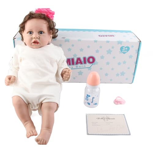WONZHEC Baby Doll Reborn Lifeke mit Herzrhythmus- und Rollklängen für Kinder WONZHEC Baby Doll Reborn Lifeke mit Herzrhythmus- und Rollklängen für Kinder von WONZHEC