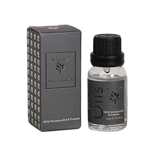 Woodbridge Ätherisches Duftöl für Dein Zuhause - Honeysuckle & Freesia (15ml) - Duftöle zum Befüllen deines Diffuser für Dein Lieblingsduft von WOODBRIDGE