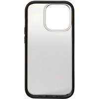 WOODCESSORIES Clear Case Handy-Cover für Apple iPhone 13, iPhone 14 transparent, schwarz von WOODCESSORIES