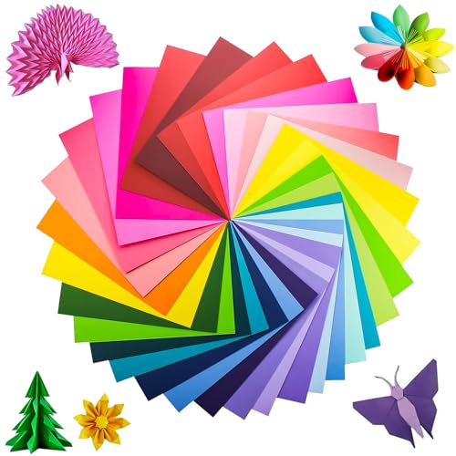 200 Blatt Buntes Papier, 20 Farben A4 Faltblätter, 70 g/m², Geeignet Für Kinderkunst, Bastelaktivitäten, DIY-Kunst, Schule 200 Blatt Buntes Papier, 20 Farben A4 Faltblätter, 70 g/m², Geeignet Für Kinderkunst, Bastelaktivitäten, DIY-Kunst, Schule von WOODFIB