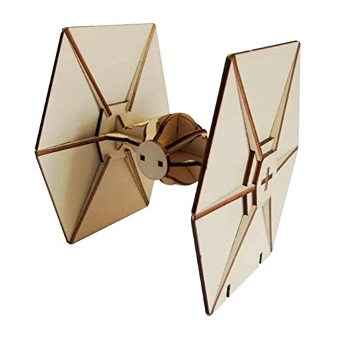 WOODWORX - Holzmodell zum Bemalen von Star Wars (Tie Fighter) von WOODWORX