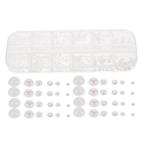 WOONEKY 1 Schachtel Nail Art Charms Runde Künstliche Perlen Mix Verschiedene DIY Nageldekoration für Partys Hochzeiten Alltag Fach Box Nagel Schmuck WOONEKY 1 Schachtel Nail Art Charms Runde Künstliche Perlen Mix Verschiedene DIY Nageldekoration für Partys Hochzeiten Alltag Fach Box Nagel Schmuck von WOONEKY
