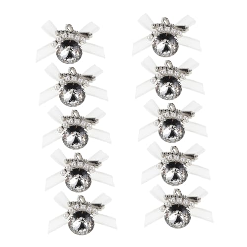 WOONEKY 10 Stück Funkelnde Nagelschmuck Dekorationen Einzigartige Glitzer Nagelverzierungen für Hochzeiten und Partys WOONEKY 10 Stück Funkelnde Nagelschmuck Dekorationen Einzigartige Glitzer Nagelverzierungen für Hochzeiten und Partys von WOONEKY