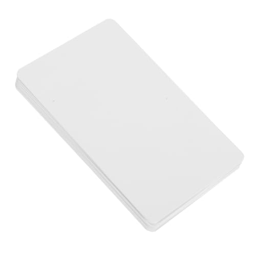 WOONEKY 10 Stück Leere Mitarbeiterkarte leere Karten Name schmucklos -Mitgliedschaftskarte Multifunktions-Plastikkarten einfache Visitenkarten Ausweiskarten PVC Weiß WOONEKY 10 Stück Leere Mitarbeiterkarte leere Karten Name schmucklos -Mitgliedschaftskarte Multifunktions-Plastikkarten einfache Visitenkarten Ausweiskarten PVC Weiß von WOONEKY