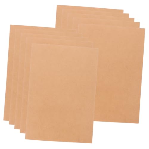 WOONEKY 10 Stück Papier Ordner aus Kraftpapier Fach Dokumentenmappe Robuster Dokumentenorganizer für Büro Schule und Zuhause Einfache Handhabung Langlebig und Formstabil von WOONEKY