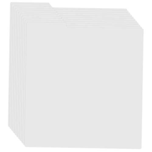 WOONEKY 10 Stück Rekordteiler Buchteiler für Regale Vinyl-Trennwand Vinyl Records Organizer Rabatt Veranstalter Buch Trennlaschen Comictafeln Karteikarten-Organizer pp Weiß WOONEKY 10 Stück Rekordteiler Buchteiler für Regale Vinyl-Trennwand Vinyl Records Organizer Rabatt Veranstalter Buch Trennlaschen Comictafeln Karteikarten-Organizer pp Weiß von WOONEKY