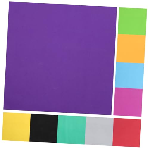 WOONEKY 10 Stück Teiliges Dicke EVA Schaumstoffblätter in Farben Flexible Handmade Sheets für Scrapbooking DIY Bastelmaterialien Blumen Hintergrund und Geschenkdekoration WOONEKY 10 Stück Teiliges Dicke EVA Schaumstoffblätter in Farben Flexible Handmade Sheets für Scrapbooking DIY Bastelmaterialien Blumen Hintergrund und Geschenkdekoration von WOONEKY