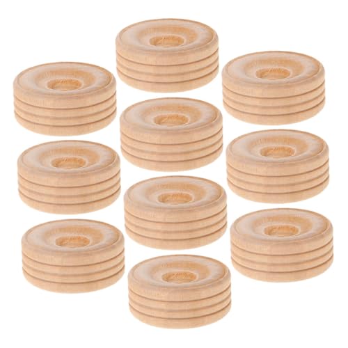 WOONEKY 10 Stück Teiliges Kleine Holzräder für Bastelprojekte und DIY Spielzeugautos Langlebige Holzräder Kreativität und Hand Auge Koordination bei Kindern WOONEKY 10 Stück Teiliges Kleine Holzräder für Bastelprojekte und DIY Spielzeugautos Langlebige Holzräder Kreativität und Hand Auge Koordination bei Kindern von WOONEKY