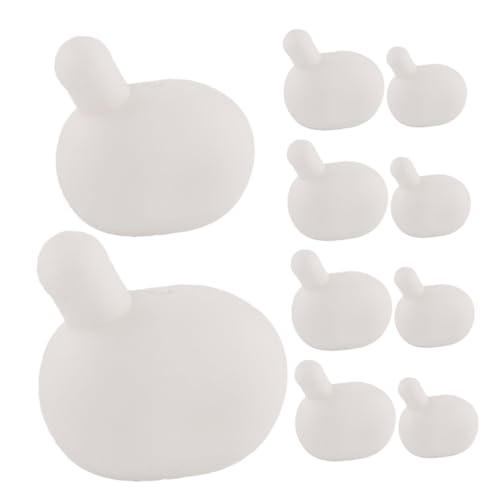 WOONEKY 10 Stück Teiliges Silikon Bubble Inneneinsätze Weiß Große und Kleine Sichere DIY Bastelzubehör Kugeln für Babyspielzeug Interaktives Eltern Junge Mädchen Spiel Flexible WOONEKY 10 Stück Teiliges Silikon Bubble Inneneinsätze Weiß Große und Kleine Sichere DIY Bastelzubehör Kugeln für Babyspielzeug Interaktives Eltern Junge Mädchen Spiel Flexible von WOONEKY