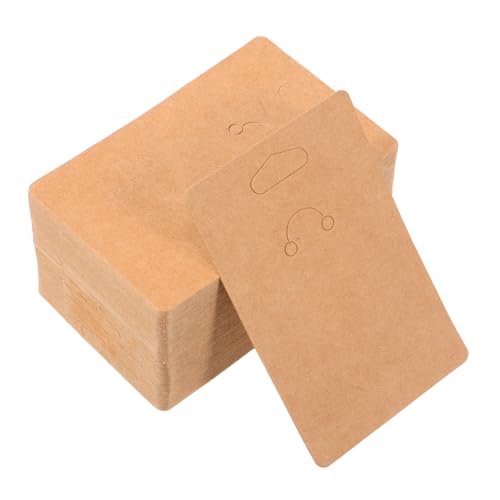 WOONEKY 100 . Kraftpapier Schlüsselanhänger Karten Robuste Keychain Display Halter für Schmuckverpackung Schutz und Präsentation bei Einzelhandel und Handwerksmessen WOONEKY 100 . Kraftpapier Schlüsselanhänger Karten Robuste Keychain Display Halter für Schmuckverpackung Schutz und Präsentation bei Einzelhandel und Handwerksmessen von WOONEKY