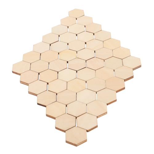 WOONEKY 100 Stück Buchenholz Sechseckige Holzornamente Natürliche Holzformen für DIY Bastelarbeiten Hochzeits Geburtstags und Weihnachtsdeko Glatte Oberfläche Robustes Material WOONEKY 100 Stück Buchenholz Sechseckige Holzornamente Natürliche Holzformen für DIY Bastelarbeiten Hochzeits Geburtstags und Weihnachtsdeko Glatte Oberfläche Robustes Material von WOONEKY
