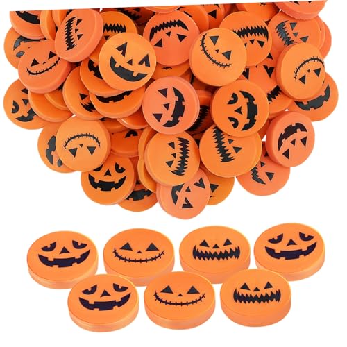 WOONEKY 100 Stück Halloween Radiergummis Kreative Kürbis Mini Radiergummis für Schule Partygeschenke und Klassenraum Preise Platzsparend Rückstandsfrei und Vielseitig für Zeichnen und WOONEKY 100 Stück Halloween Radiergummis Kreative Kürbis Mini Radiergummis für Schule Partygeschenke und Klassenraum Preise Platzsparend Rückstandsfrei und Vielseitig für Zeichnen und von WOONEKY