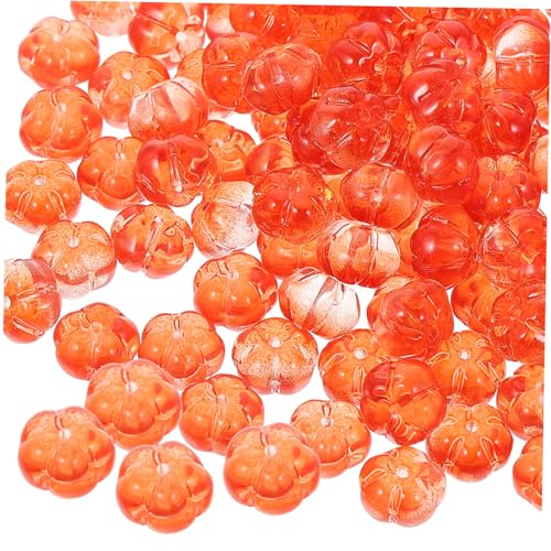 WOONEKY 100 Stück Kürbisperlen DIY Zubehör aus Langlebigem Glas für Halsketten Armbänder Halloween Schmuckherstellung Bastelperlen Material für Kreative Bastelprojekte WOONEKY 100 Stück Kürbisperlen DIY Zubehör aus Langlebigem Glas für Halsketten Armbänder Halloween Schmuckherstellung Bastelperlen Material für Kreative Bastelprojekte von WOONEKY