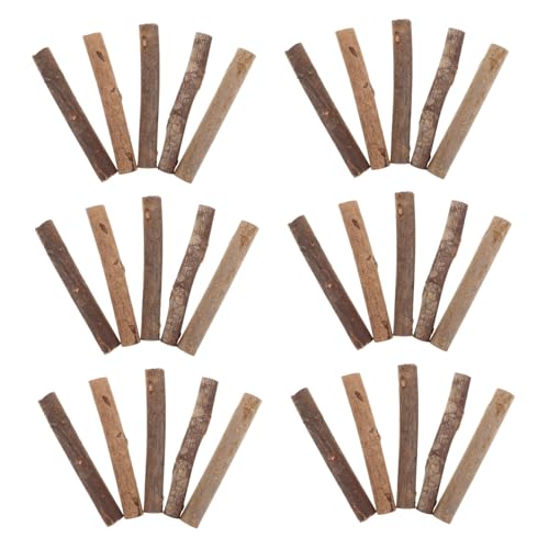 WOONEKY 100 Stück Mini Holzstäbchen Naturholz Zweige Robust für DIY Bastelprojekte Foto Requisiten Tischdeko Bauernhausstil WOONEKY 100 Stück Mini Holzstäbchen Naturholz Zweige Robust für DIY Bastelprojekte Foto Requisiten Tischdeko Bauernhausstil von WOONEKY