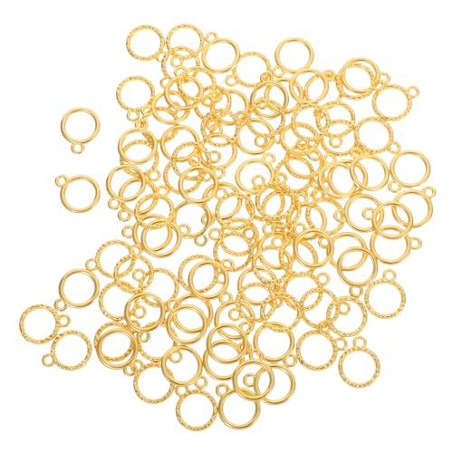 WOONEKY 100 Stück Runde Offene Zinklegierung Bezel Charms Hohler Rahmen für Schmuckherstellung DIY Anhänger Vielseitig für Harz Schmuck Armbänder und Halsketten WOONEKY 100 Stück Runde Offene Zinklegierung Bezel Charms Hohler Rahmen für Schmuckherstellung DIY Anhänger Vielseitig für Harz Schmuck Armbänder und Halsketten von WOONEKY