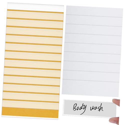 WOONEKY 100 Stück Selbstkleber Etikett Rack Veranstalter Organisation Regalanhänger Für Drahtregale Drahtregalbezeichnungen Name Inhaber Schubladen Organisieren Farbig Klebrig Pvc WOONEKY 100 Stück Selbstkleber Etikett Rack Veranstalter Organisation Regalanhänger Für Drahtregale Drahtregalbezeichnungen Name Inhaber Schubladen Organisieren Farbig Klebrig Pvc von WOONEKY