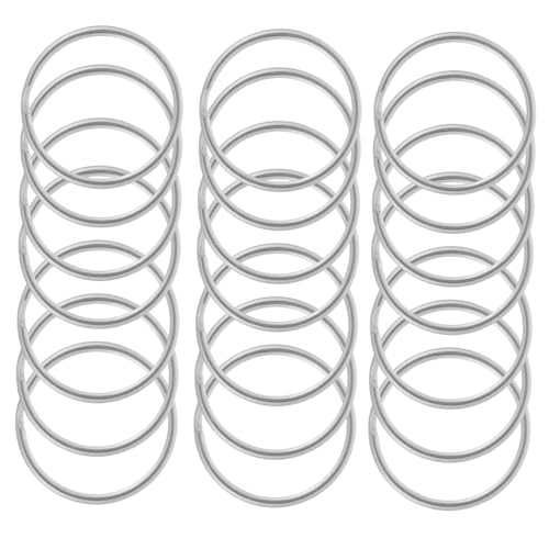 WOONEKY 100 Stück Teiliges Edelstahl Schlüsselringe Runde Schlüsselanhänger Flaches Design Robust und Formstabil für Autoschlüssel DIY Schmuckherstellung Zuverlässiger Schlüsselhalter WOONEKY 100 Stück Teiliges Edelstahl Schlüsselringe Runde Schlüsselanhänger Flaches Design Robust und Formstabil für Autoschlüssel DIY Schmuckherstellung Zuverlässiger Schlüsselhalter von WOONEKY