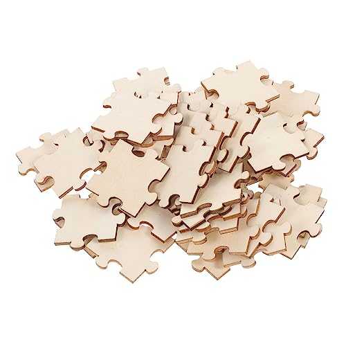 WOONEKY 100 Stück Teiliges Holzpuzzle zum Bemalen Blanko Puzzleteile aus Unbehandeltem Holz DIY für Kreatives Lernspielzeug Feinmotorik und Fantasie WOONEKY 100 Stück Teiliges Holzpuzzle zum Bemalen Blanko Puzzleteile aus Unbehandeltem Holz DIY für Kreatives Lernspielzeug Feinmotorik und Fantasie von WOONEKY