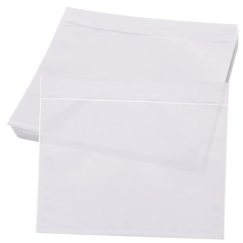 WOONEKY 100 Stück Transparente Selbstklebende Versandtaschen Packlisten Umschläge für Lieferscheine Rechnungen Dokumententaschen Sicher Haftend für und Versand WOONEKY 100 Stück Transparente Selbstklebende Versandtaschen Packlisten Umschläge für Lieferscheine Rechnungen Dokumententaschen Sicher Haftend für und Versand von WOONEKY