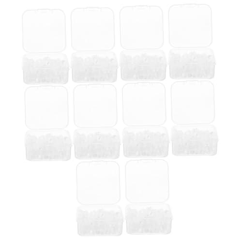 WOONEKY 10Er Schachtel Weiche Silikon Ohrring Verschlüsse Transparent Sichere Ohrstecker Rückseiten für Empfindliche Ohren Klare Ohrstecker Retainer Ersatz für DIY Ohrschmuck Komfortabel von WOONEKY