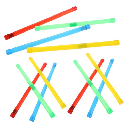 WOONEKY 12 Stück Groan Tube Sticks aus Robustem Plastik Lustige Sound-spielzeuge für Mädchen Bunte Partyfavoriten Geräuschvolle Partyspaß-röhren für Geburtstagsfeiern Halloween und Goodie von WOONEKY