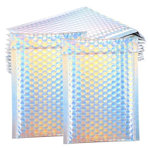 WOONEKY 12 Stück Luftpolster Versandtaschen Selbstklebend Gepolstert Stoßfest Vielseitig für Kleidung Schmuck Elektronik Sichere Versandbeutel Beutel für Verpackung und Versand WOONEKY 12 Stück Luftpolster Versandtaschen Selbstklebend Gepolstert Stoßfest Vielseitig für Kleidung Schmuck Elektronik Sichere Versandbeutel Beutel für Verpackung und Versand von WOONEKY
