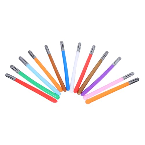 WOONEKY 12 Stück Teiliges Aufblasbares Lichtschwert Schnelles Aufblasen Stabiles Material Vielseitig Einsetzbar als Partyspielzeug und Mitgebsel für Geburtstagsfeiern und Spiele WOONEKY 12 Stück Teiliges Aufblasbares Lichtschwert Schnelles Aufblasen Stabiles Material Vielseitig Einsetzbar als Partyspielzeug und Mitgebsel für Geburtstagsfeiern und Spiele von WOONEKY