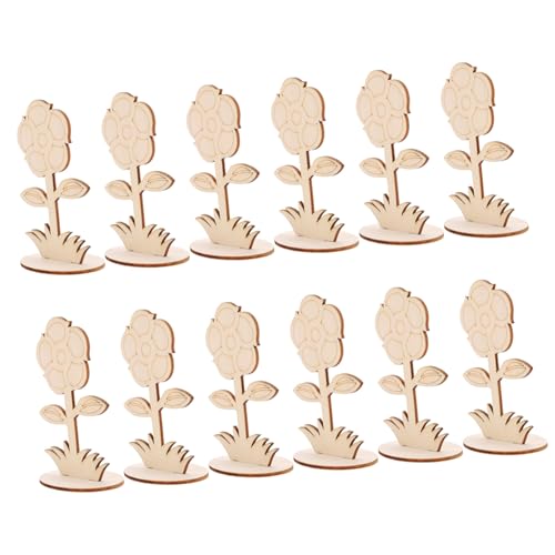 WOONEKY 12 Stück Teiliges DIY Holzblumen zum Bemalen Leichte Glatte Holzblüten zum Basteln und Dekorieren Naturbelassene Blumenornamente für Kreative Kunstprojekte Tischdeko Hochzeiten WOONEKY 12 Stück Teiliges DIY Holzblumen zum Bemalen Leichte Glatte Holzblüten zum Basteln und Dekorieren Naturbelassene Blumenornamente für Kreative Kunstprojekte Tischdeko Hochzeiten von WOONEKY