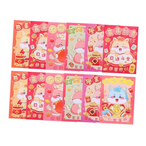 WOONEKY 120 Stück Pferd Hong Bao Rote Umschläge Chinesisches Neujahr Geldumschläge Frühlingsfest Jahr Des Pferdes Geschenkumschläge WOONEKY 120 Stück Pferd Hong Bao Rote Umschläge Chinesisches Neujahr Geldumschläge Frühlingsfest Jahr Des Pferdes Geschenkumschläge von WOONEKY