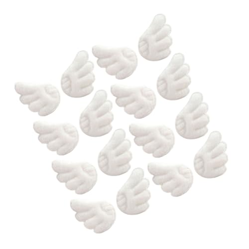 WOONEKY 15 Paare Weiße Engelsflügel Stoffaufnäher zum Aufnähen DIY Kleidung Zubehör Langlebige Realistische Applikationen für Kinderbekleidung Socken Schuhe und Bastelprojekte WOONEKY 15 Paare Weiße Engelsflügel Stoffaufnäher zum Aufnähen DIY Kleidung Zubehör Langlebige Realistische Applikationen für Kinderbekleidung Socken Schuhe und Bastelprojekte von WOONEKY