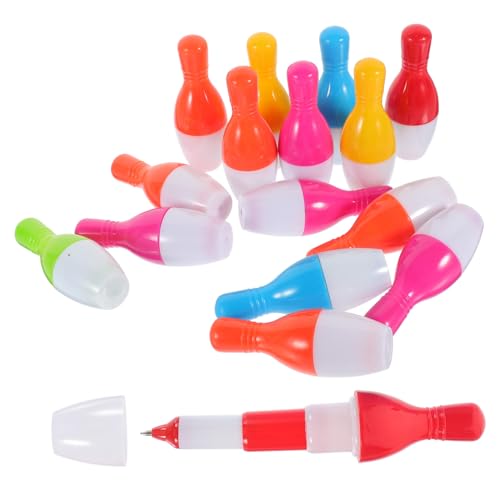 WOONEKY 15 Stück Teiliges Bowling Kugelschreiber Kreative Kugelschreiber für Schüler Schreibset Kunststoffballpointpens Spaßiges Design für Schule und Geschenke WOONEKY 15 Stück Teiliges Bowling Kugelschreiber Kreative Kugelschreiber für Schüler Schreibset Kunststoffballpointpens Spaßiges Design für Schule und Geschenke von WOONEKY