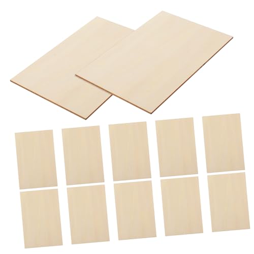 WOONEKY 15 Stück Teiliges Rechteckiger Lindenholzplatten Glatte Oberfläche Polierte Kanten Stabile Holzstücke für DIY Bastelprojekte Handfreundlich Robust und Vielseitig Verwendbar WOONEKY 15 Stück Teiliges Rechteckiger Lindenholzplatten Glatte Oberfläche Polierte Kanten Stabile Holzstücke für DIY Bastelprojekte Handfreundlich Robust und Vielseitig Verwendbar von WOONEKY